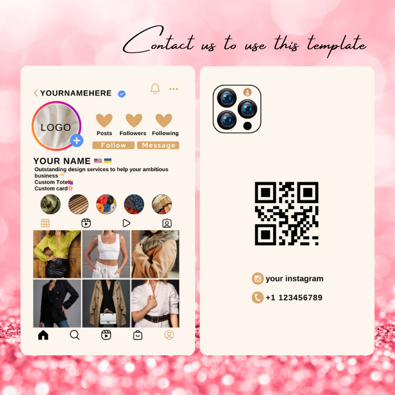 DsgnTouch 50pcs Custom Business Cards With Photo