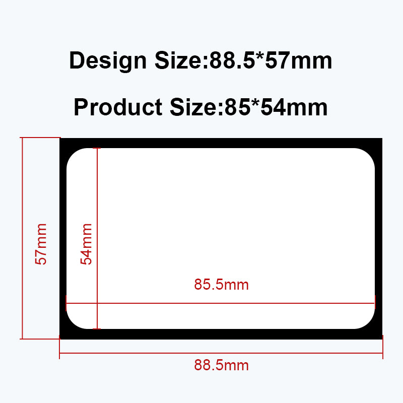 DsgnTouch Plastic Card Embossing ID Card Membership Cards embossed cards