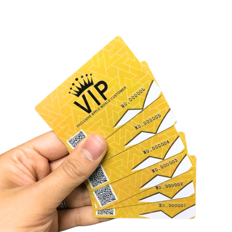 DsgnTouch Plastic Card Embossing ID Card Membership Cards embossed cards