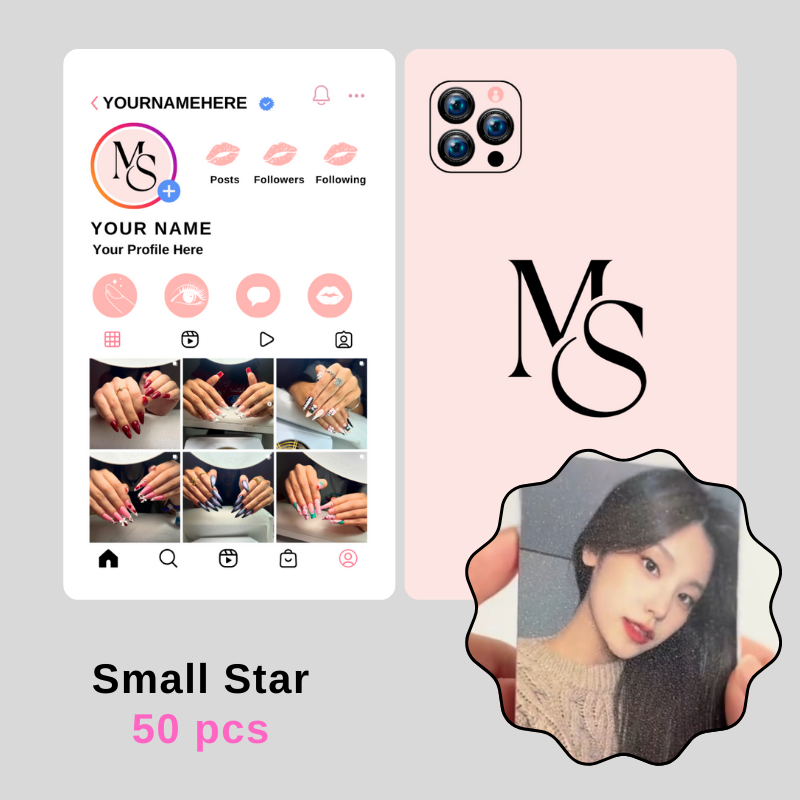 DsgnTouch 50pcs Custom Business Cards With Photo