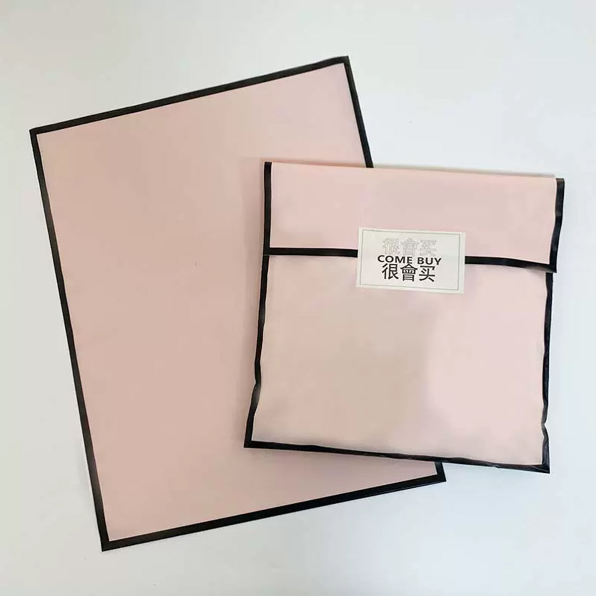 DsgnTouch Custom Poly Bag Tote Shopping Plastic Bag with own logo for Clothing Packaging