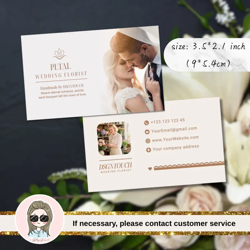 Our free design service for business card printing, showing a designer creating a custom layout for a client.