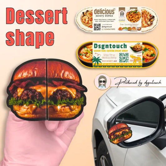 Custom 3D Printed Business Cards - Any Shape for Food Brands