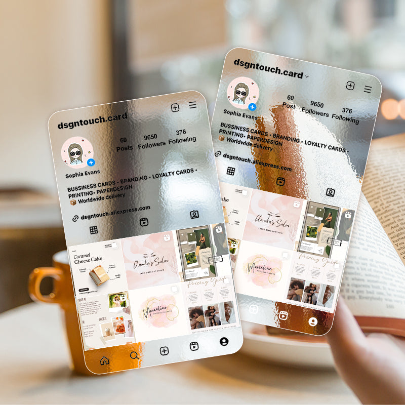 DsgnTouch Translucent PVC Business Card