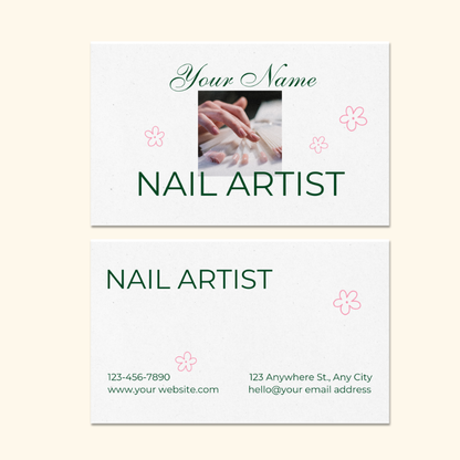 Dsgntouch Custom Loyalty Card for Nail Salon digital product