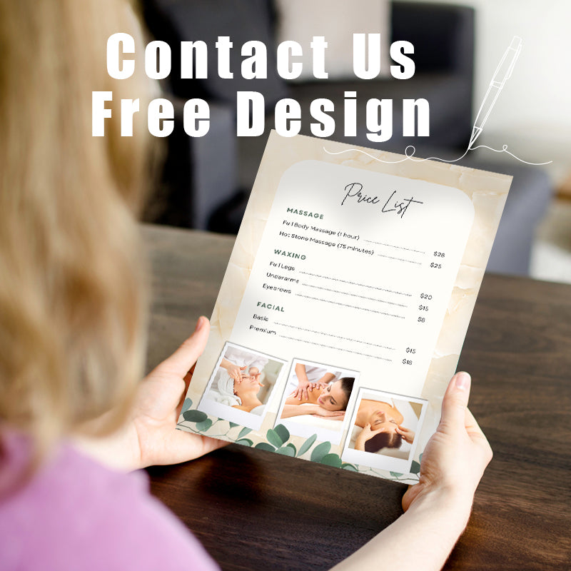 DsgnTouch  A5 A6 Customized Beauty and Fitness Flyer Menu, Various Advertising Flyers,Free Templates,Free Design