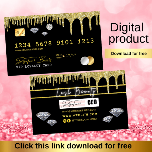 Salon Loyalty Cards