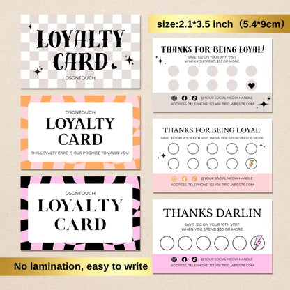 Loyalty-Punch-Card-Retro-Design-Front-View