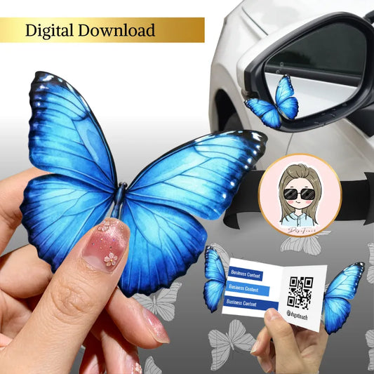3 Butterfly Card Ideas - Editable Canva Templates | DSGNTOUCH