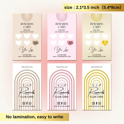 boho-card-loyalty-stamp-card-retro-arch