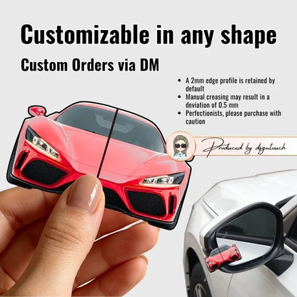 Car-Shaped Cards - Custom 3-Fold Shaped Cards | DSGNTouch
