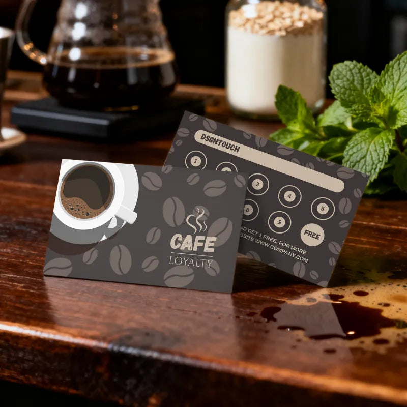 Coffee loyalty card cooperation process guide: Step-by-step instructions for customizing cafe reward cards