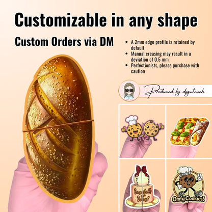 Custom 3D Printed Business Cards - Any Shape for Food Brands