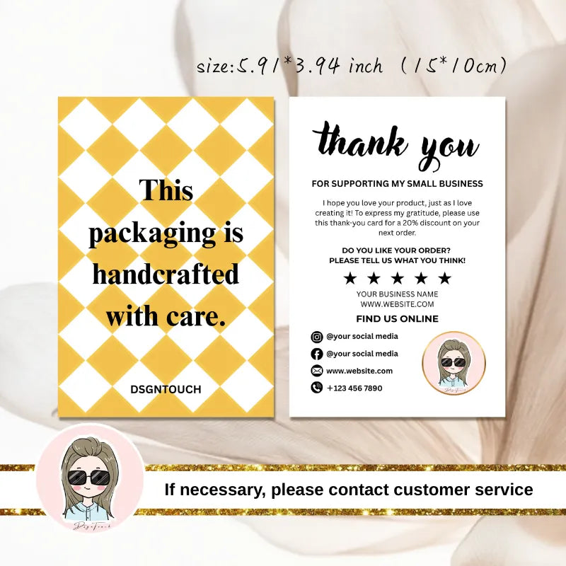 customizable-appreciation-card-free-layout-checkerboard-pattern