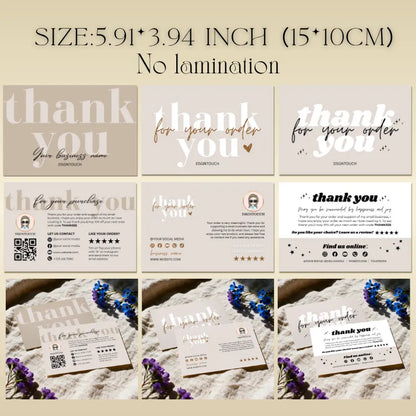 Thank You Card - Customizable Boxed Thank You Cards for Business | DSGNTOUCH