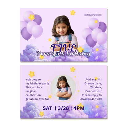 Photo Birthday Card | Free Design & Professional Printing