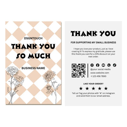 free-template-appreciation-card-checkerboard-geometric