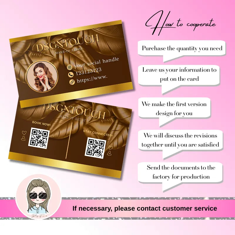 Three high-end glossy business cards designs for hair salons with QR codes and elegant layout.