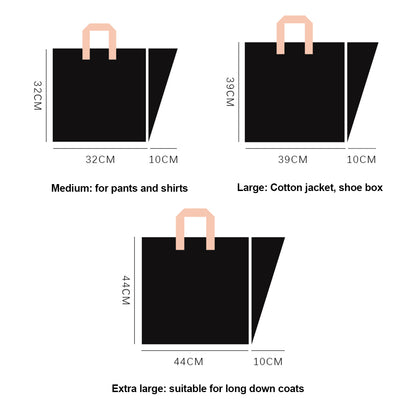 DsgnTouch High-grade clothing store handbags for clothes with plastic bags women's gift packaging shopping bags customized wholesale