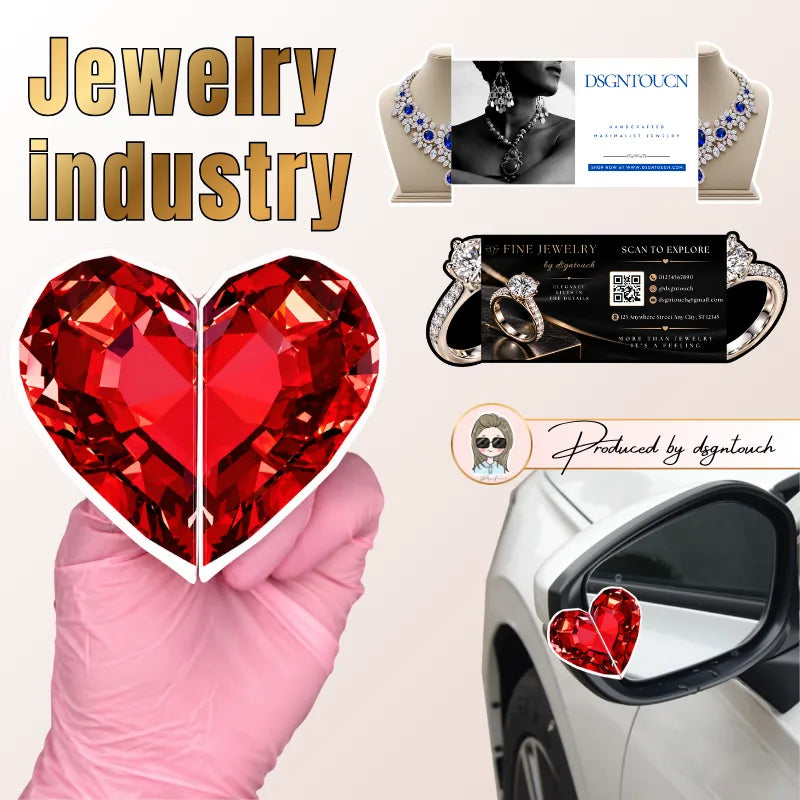 Jewelry Business Cards – Custom Printed & Die-Cut | DsgnTouch