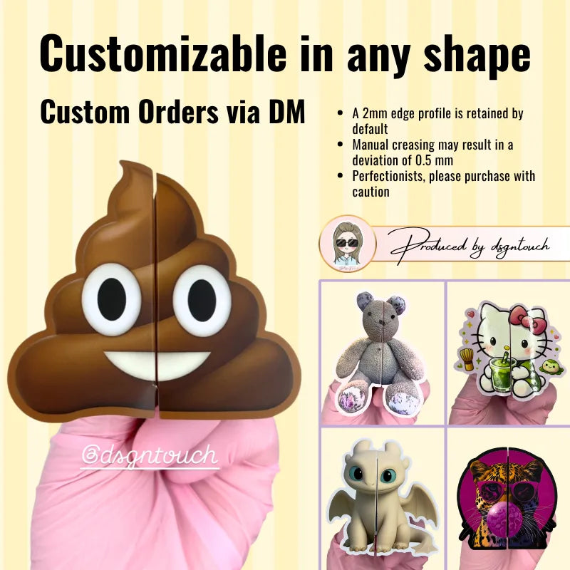 Poop Scooping Business Card – Custom Foldable Cards | DsgnTouch