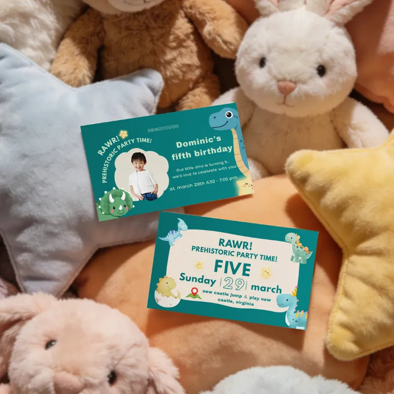 Step-by-step process of how to order and co-create your custom printed birthday cards.