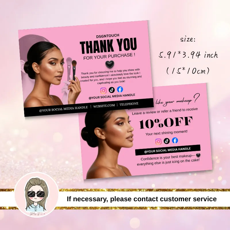 professional-thank-you-business-cards-10x15cm-editable