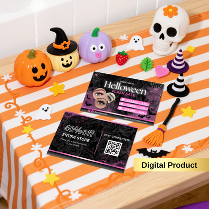halloween-lash-business-cards-salon-desktop-lifestyle-eyelash-tools