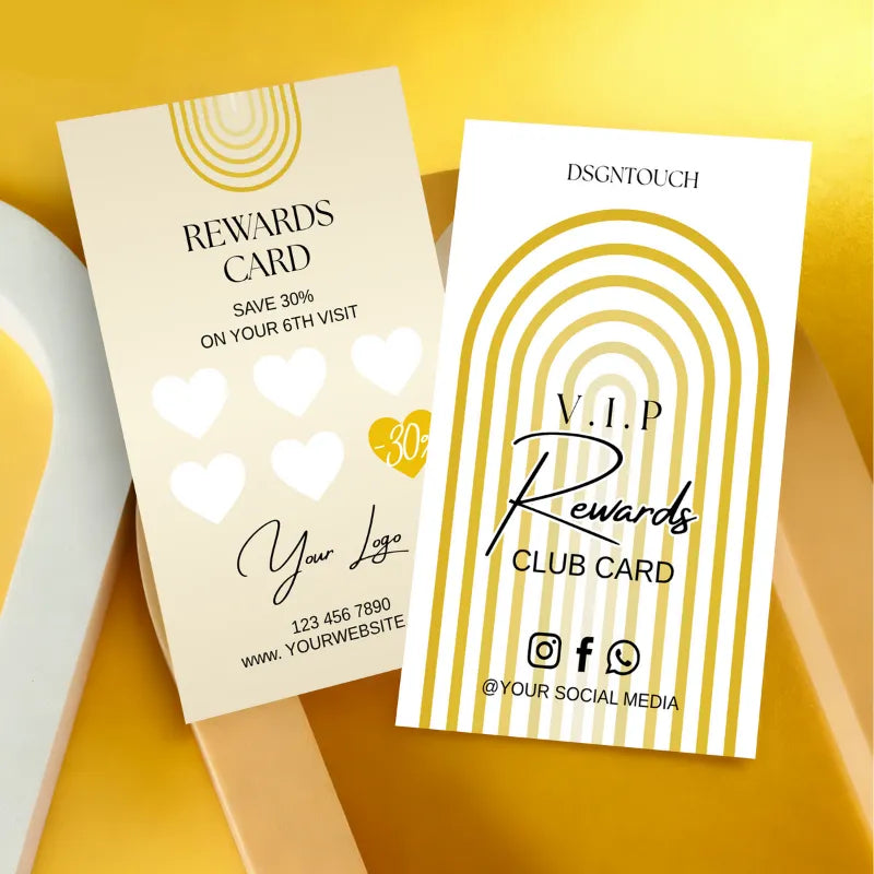 small-business-loyalty-card-boho-design